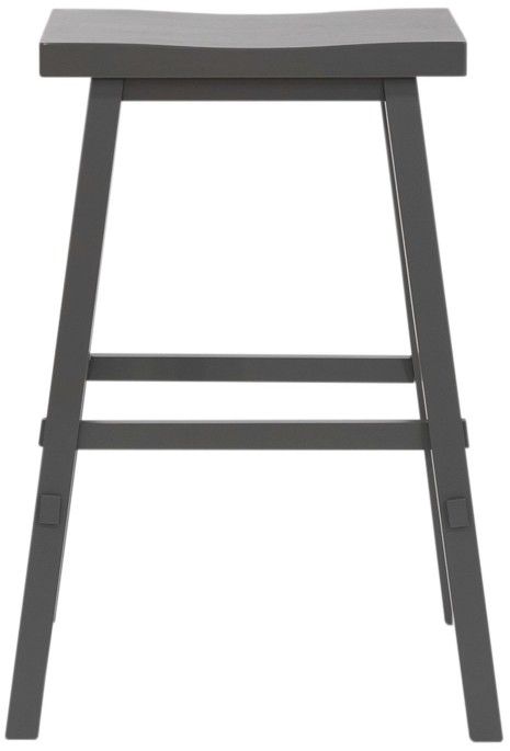 Liberty Furniture Creations II Gray 30" Sawhorse Counter Stool-2