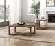 Homelegance® Blake Light Brown Rectangular Cocktail Table-1