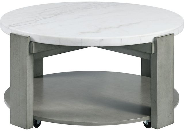 Elements International Rosamel 2-Piece Grey Occasional Table Set-1