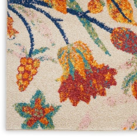 Nourison Home™ Allur Ivory 5'x7' Style 4 Area Rug-3