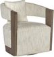 Hooker® Furniture CC Calloway Peak Daphne Parchment-Mink Swivel Chair-0