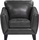 Homelegance® Spivey Dark Gray Leather Accent Chair-2