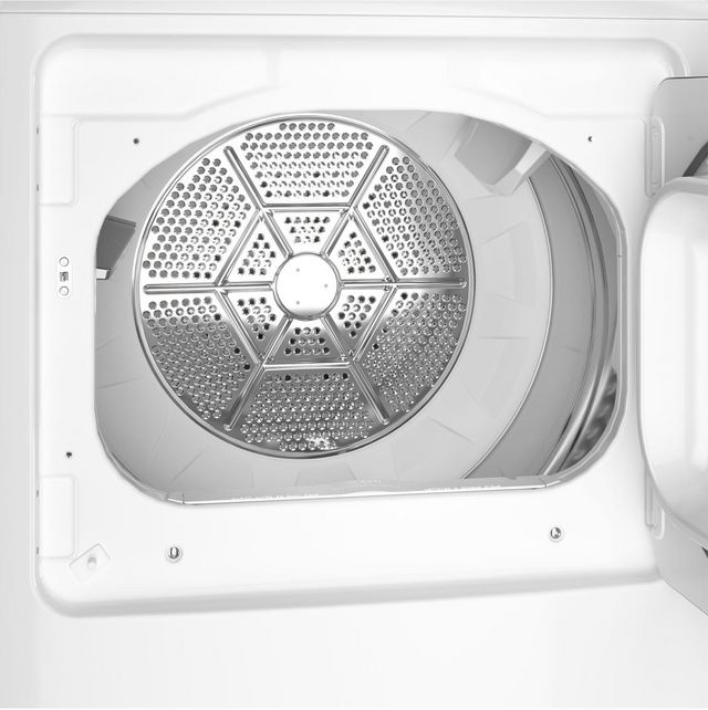 GE® 6.2 Cu. Ft. White Front Load Gas Dryer-6