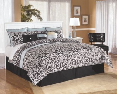 Signature Design by Ashley® Bostwick Shoals White King/California King Panel Headboard-2