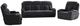 Parker House® Dalton 3-Piece Lucky Charcoal Power Reclining Seating Set-0