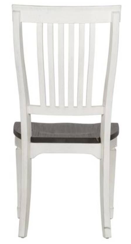 Liberty Furniture Allyson Park Charcoal/Wirebrushed White Side Chair-2