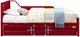 ACME Furniture Cargo Red Twin Daybed with Trundle-2