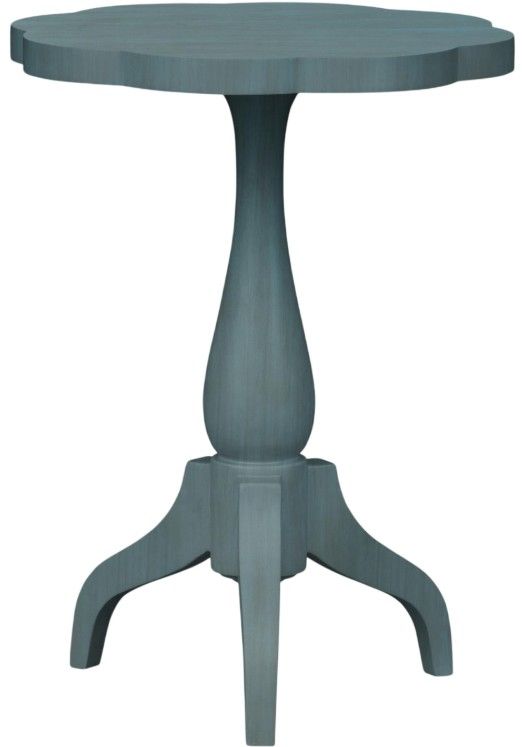 Legacy Classic Lake House Sea Glass Round End Table-0