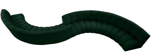 Meridian Furniture Infinity 8-Piece Green Modular Sectional Set-3