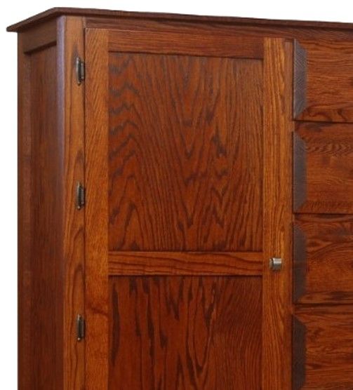 Wolfcraft Furniture Summit Brown Gentleman’s Chest-2