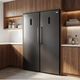 Marathon 24” 12.4 Cu. Ft. Black Stainless Steel Column Refrigerator-5