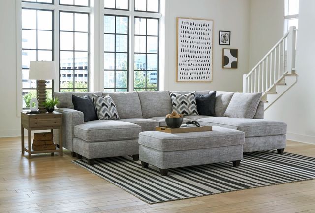 Peak Living 2-Piece Galactic Light Gray Sectional-1