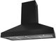 Thor Kitchen® 48" Professional Black Wall Mount Pyramid Range Hood-2
