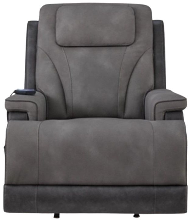 Signature Design by Ashley® Serenity Zone Slate Power Recliner Lift Chair-1
