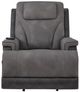 Signature Design by Ashley® Serenity Zone Slate Power Recliner Lift Chair-1