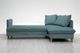 Luonto® Furniture Flipper 2-Piece Blue Right-Arm Facing Full Sofa Sleeper Sectional and Chaise-2