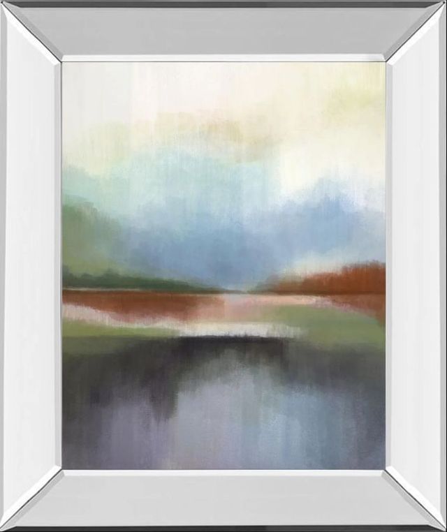 Classy Art Spring Lake II by Alison Jerry Mirror Framed Wall Art-0