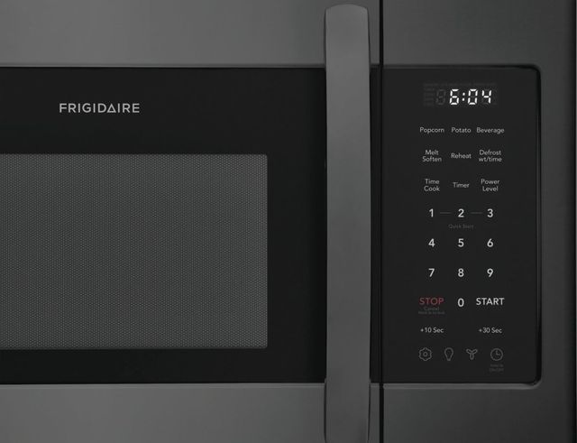 Frigidaire® 30" 1.8 Cu. Ft. Fingerprint Resistant Black Stainless Steel Over the Range Microwave-3