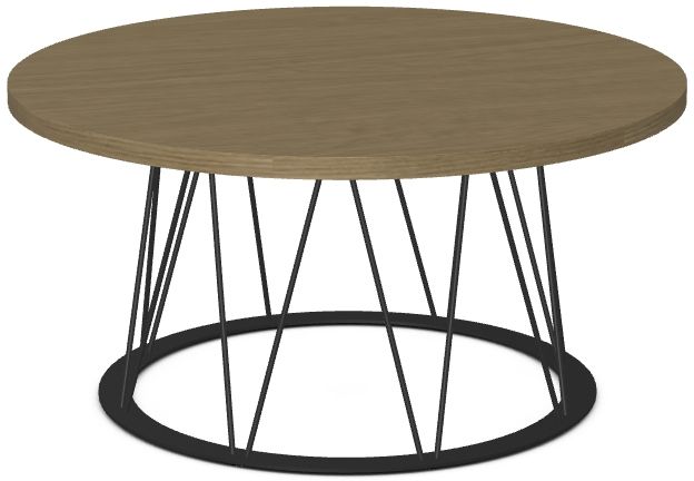Amisco Customizable Calypso Thermo Fused Laminate Coffee Table-0