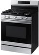 Samsung 30" Fingerprint Resistant Stainless Steel Freestanding Gas Range-3