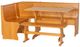 Linon Chelsea 3-Piece Natural Corner Nook Set-0