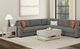 Elements International Wagner 2-Piece Almond Occasional Table Set-1