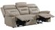 Homelegance® Laconia Latte Double Power Reclining Sofa-4