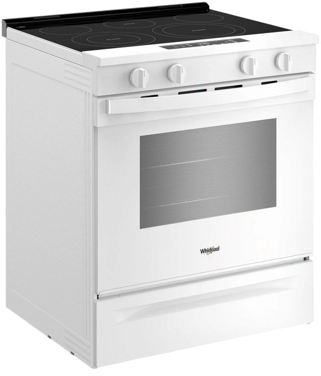 Whirlpool® 30'' White Smart Slide-In Electric Range with No Preheat Mode and Slow Cook-2
