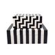 A & B Home Allegro 2-Piece Black/White Lidded Box Set-1