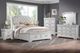 New Classic® Home Furnishings Lyndhurst 4-Piece Vintage White California King Panel Bedroom Set-1