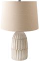 Surya Sines White Table Lamp-0