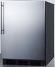 Summit® 24" 5.5 Cu. Ft. Stainless Steel Compact Refrigerator-1