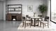 Furniture of America® Vellara 5-Piece Dark Walnut Round Dining Table Set-1