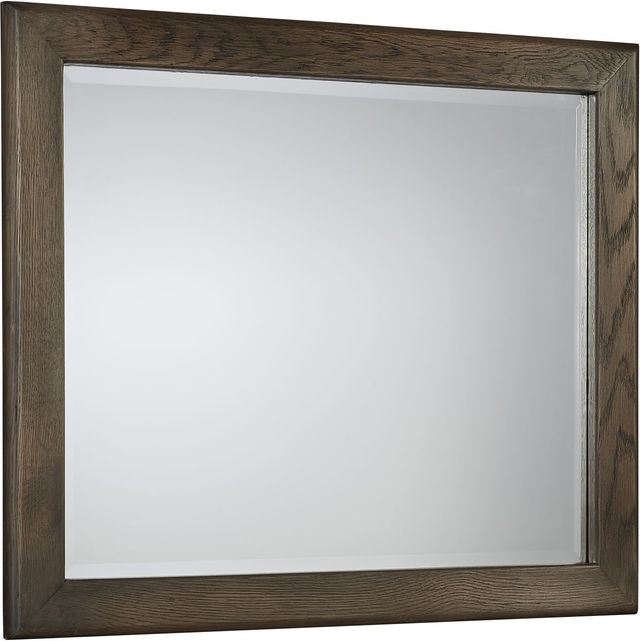 LM Co Home By Vaughan-Bassett Crafted Oak by Ben & Erin Napier Aged Gray Landscape Mirror-0