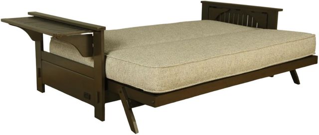 Kodiak Furniture Jozie Graystone/Natural Beauty Cloud Full Futon Frame with Mattress-1