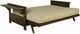 Kodiak Furniture Jozie Graystone/Natural Beauty Cloud Full Futon Frame with Mattress-1