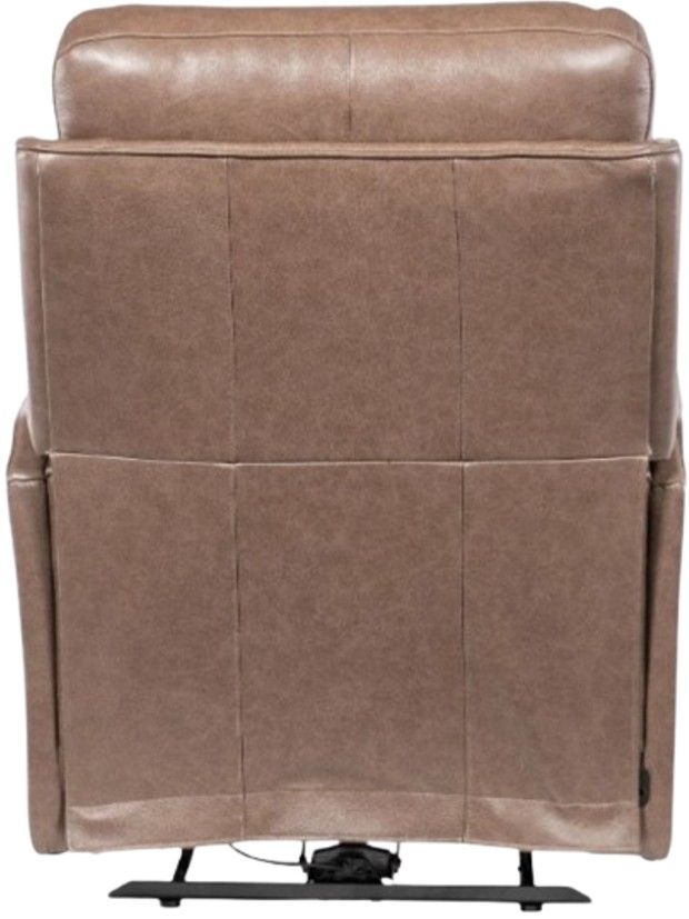 Hooker® Furniture MS Twain Umber Power Recliner with Power Headrest and Lumbar-4