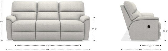 La-Z-Boy® Brooks Godiva Manual Reclining Sofa-5