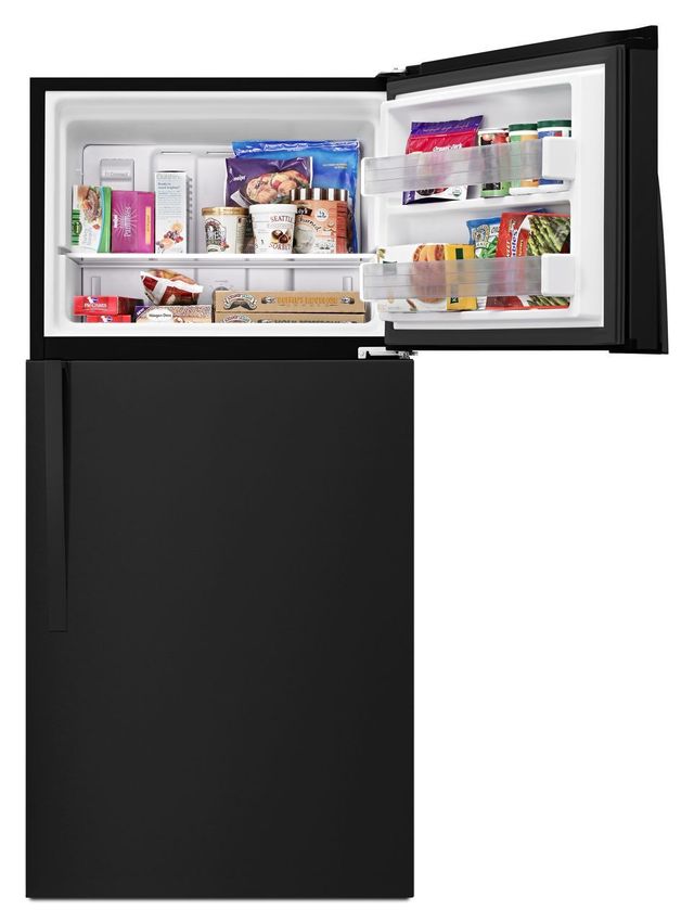 Whirlpool® 30 in. 19.2 Cu. Ft. Black Top Freezer Refrigerator-3
