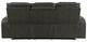 ACME Furniture Taddeo Dark Gray Power Reclining Sofa with Power Headrest-4