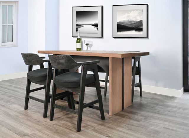 Sunny Designs™ Wren Umbra Counter Stool with Arms-1