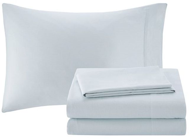 Olliix by Madison Park Blue King Aubrey 12 Piece Complete Bed Set-1