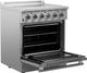 FORNO® Galiano 30" Stainless Steel Pro Style Electric Range-1