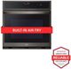 LG 30" PrintProof® Black Stainless Steel Single Electric Wall Oven-1