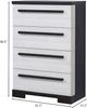 Crown Mark Remington Black/White Chest-2