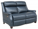 BarcaLounger® Vintage Warrendale Shoreham-Blue Loveseat Recliner-0