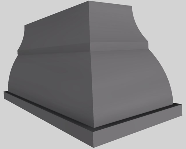 Vent-A-Hood® Designer Series 60" Gunsmoke Island Range Hood-4