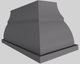 Vent-A-Hood® Designer Series 60" Gunsmoke Island Range Hood-4