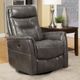 Parker House® Gemini Flint Power Swivel Glider Recliner-0