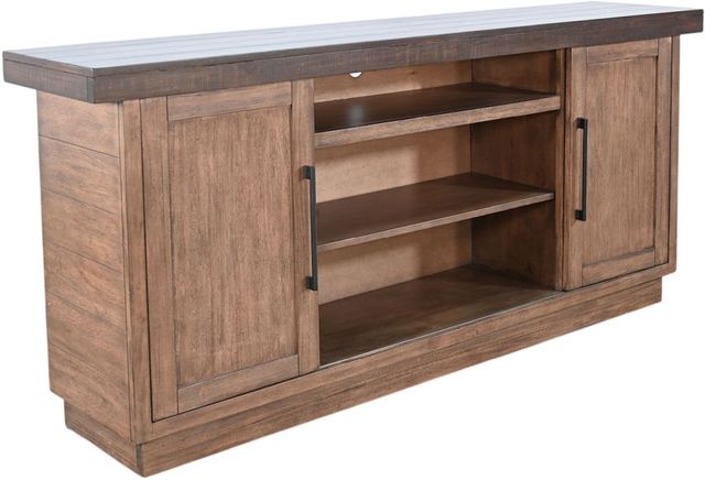 Sunny Designs™ Boise Buckskin/Tobacco Leaf 78" Media Console-0